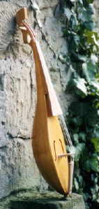 italienischer Rebec 3-saitiger italienischer Rebec